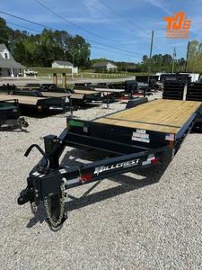 Hillcrest Trailers 7X24 TANDEM AXLE EQUIPMENT TRAILER 16K GVRW