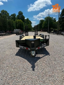 Behnke 83X20 20K STRUCTURAL CHANNEL SKIDLOADER TRAILER CBCT2020E